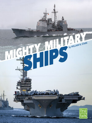 cover image of Mighty Military Ships